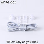 Lock Shoelaces No Tie Shoelace Locking Shoe Laces Elastic Shoelace for Shoestring Running/Jogging/Triathlon/Sports Fitness N006