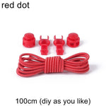 Lock Shoelaces No Tie Shoelace Locking Shoe Laces Elastic Shoelace for Shoestring Running/Jogging/Triathlon/Sports Fitness N006