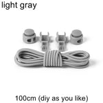 Lock Shoelaces No Tie Shoelace Locking Shoe Laces Elastic Shoelace for Shoestring Running/Jogging/Triathlon/Sports Fitness N006