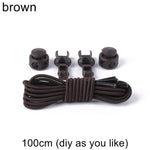 Lock Shoelaces No Tie Shoelace Locking Shoe Laces Elastic Shoelace for Shoestring Running/Jogging/Triathlon/Sports Fitness N006