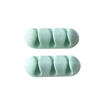 2pcs Colorful Cable Winder Wire Storage Silicone Cable Manager Holder Desk Tidy Organiser for Digital Cable