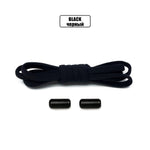 1Pair No tie Shoelaces Round Elastic Shoe Laces For Kids and Adult Sneakers Shoelace Quick Lazy Laces multicolor Shoestrings