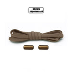 1Pair No tie Shoelaces Round Elastic Shoe Laces For Kids and Adult Sneakers Shoelace Quick Lazy Laces multicolor Shoestrings