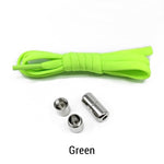 Elastic No Tie Shoelaces Semicircle Shoe Laces For Kids and Adult Sneakers Shoelace Quick Lazy Metal Lock Laces Shoe Strings