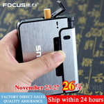 Automatic Cigarette and Lighter Case